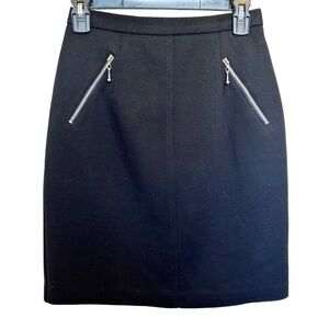 Vintage Michele black Skirt with Zipper
